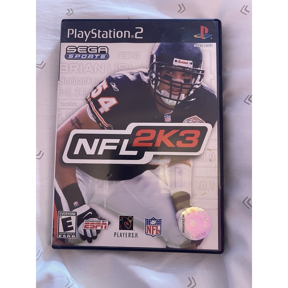 NFL 2K3 (Sony PlayStation 2, 2002)‎ -